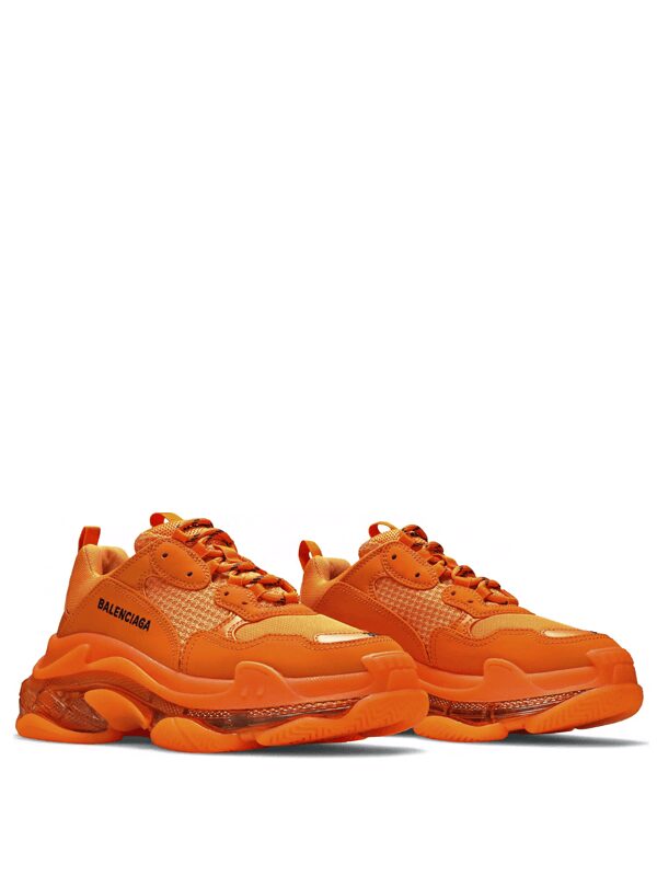 Balenciaga Triple S Clear Sole Orange