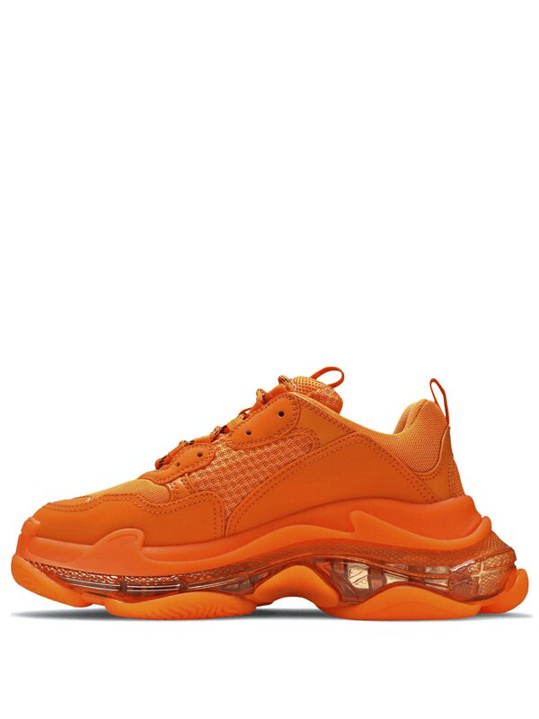 Balenciaga Triple S Clear Sole Orange