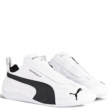 Balenciaga x Puma Speedcat Leather White Black