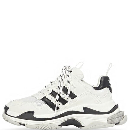 Balenciaga x adidas Triple S White Black