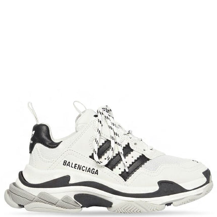 Balenciaga x adidas Triple S White Black