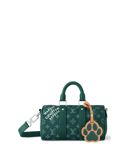 Bandouliere Louis Vuitton Keepall 25 Green