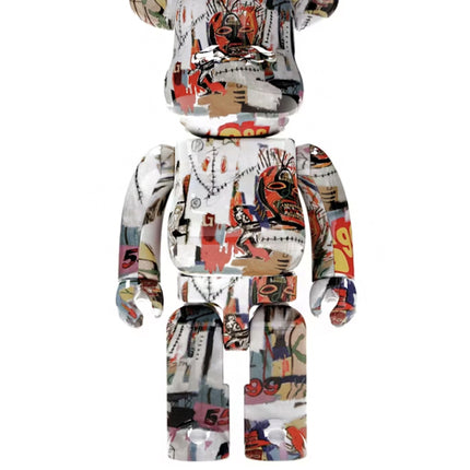 Bearbrick Andy Warhol x JEAN-MICHEL BASQUIAT #4 400%