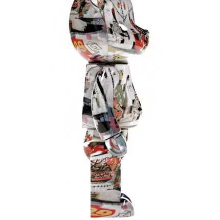 Bearbrick Andy Warhol x JEAN-MICHEL BASQUIAT #4 400%