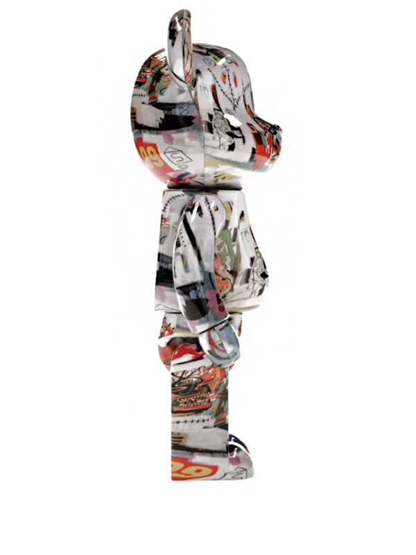 Bearbrick Andy Warhol x JEAN-MICHEL BASQUIAT #4 400%