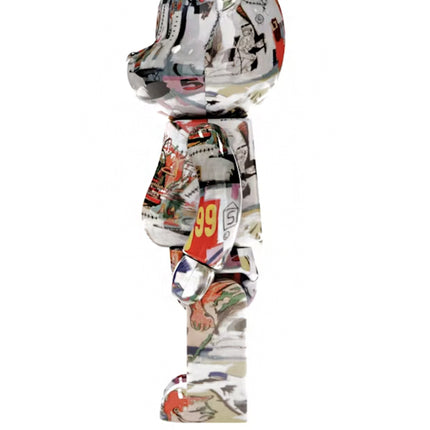 Bearbrick Andy Warhol x JEAN-MICHEL BASQUIAT #4 400%