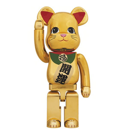 Bearbrick Beckoning Cat 1000% Gold