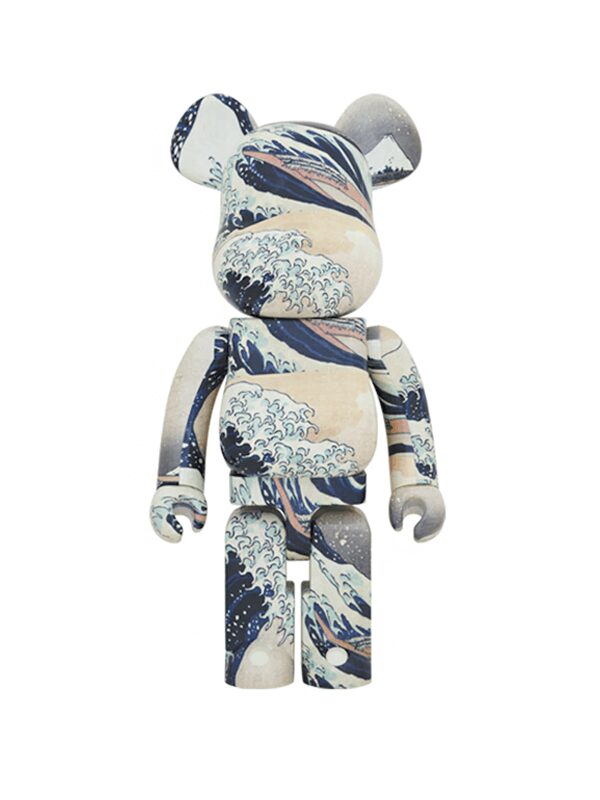 Bearbrick Katsushika Hokusai (Kanagawa Okinami Ura) 1000%