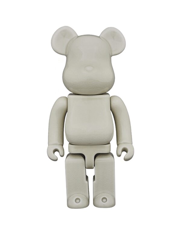 Bearbrick Kutani (Awata Glaze) 400% White