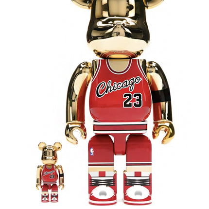 Bearbrick Michael Jordan 1985 Rookie Jersey 100% & 400% Set