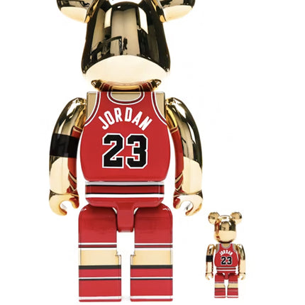 Bearbrick Michael Jordan 1985 Rookie Jersey 100% & 400% Set