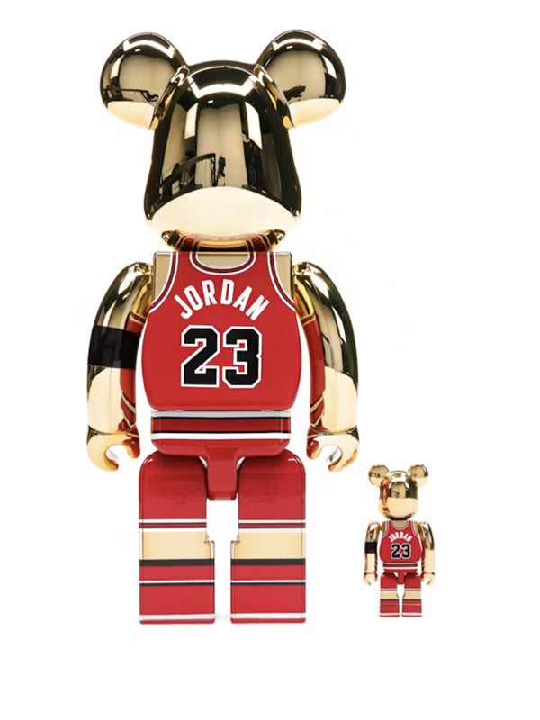 Bearbrick Michael Jordan 1985 Rookie Jersey 100% & 400% Set