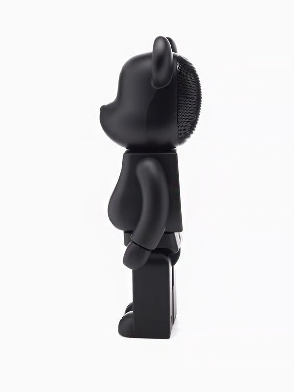 Bearbrick Rinaro Audio 400% Portable Speaker Black