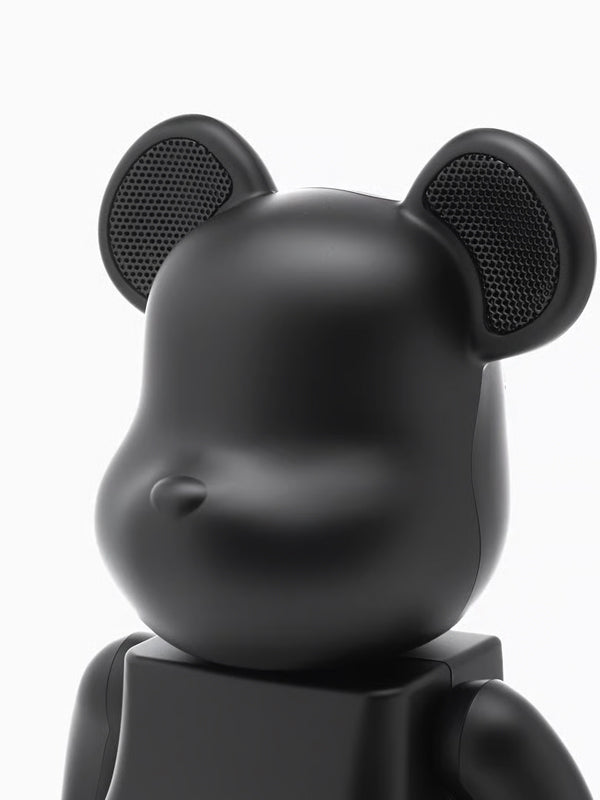 Bearbrick Rinaro Audio 400% Portable Speaker Black