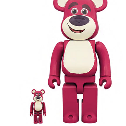 Bearbrick Rozzo 100% & 400% Set Pink