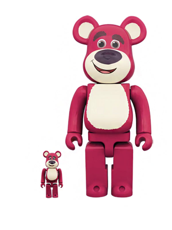 Bearbrick Rozzo 100% & 400% Set Pink