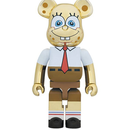 Bearbrick Spongebob Gold Chrome 1000% Gold
