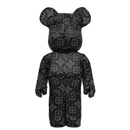 Bearbrick x Clot x Nike 1000% Black Silk