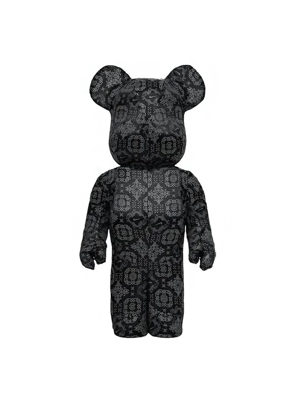 Bearbrick x Clot x Nike 1000% Black Silk