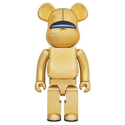 Bearbrick x Hajime Sorayama Sexy Robot 1000% Gold