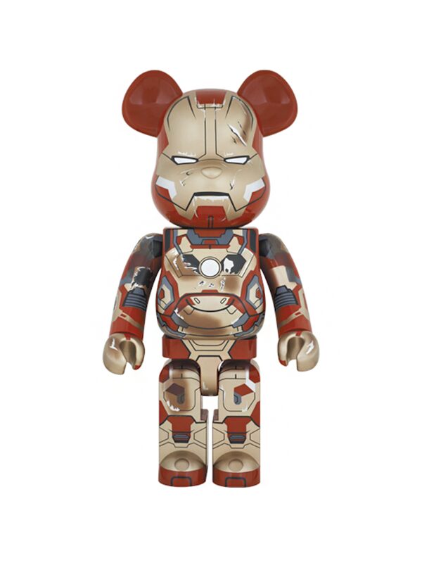 Bearbrick x Iron Man Mark XLII Damaged 1000% Multi