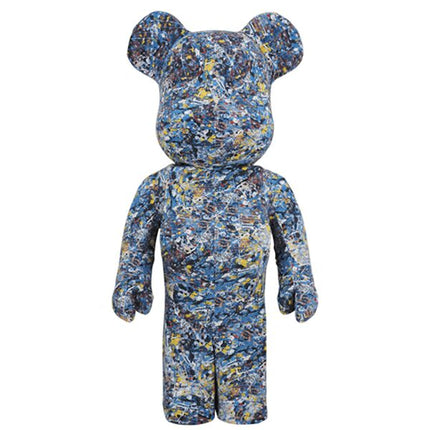 Bearbrick x Jackson Pollack Studio 1000% Multi