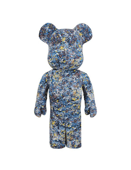 Bearbrick x Jackson Pollack Studio 1000% Multi