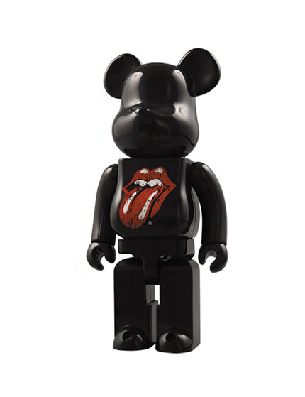 Bearbrick x The Rolling Stones 1000% Black
