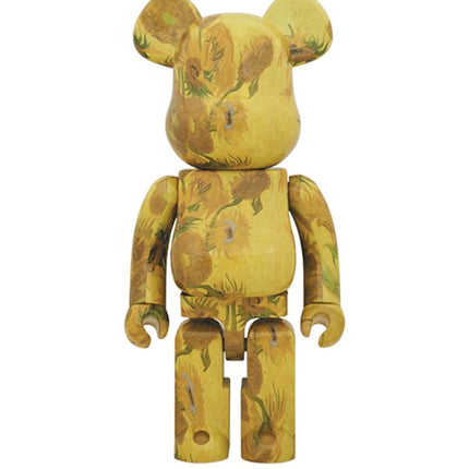 Bearbrick x Van Gogh Museum Sunflowers 1000% Yellow