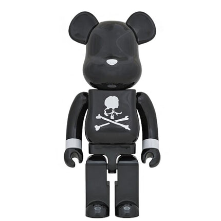 Bearbrick x Mastermind Japan Black Chrome Ver. 1000%