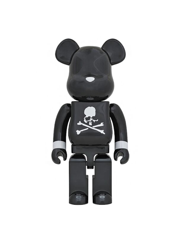 Bearbrick x Mastermind Japan Black Chrome Ver. 1000%