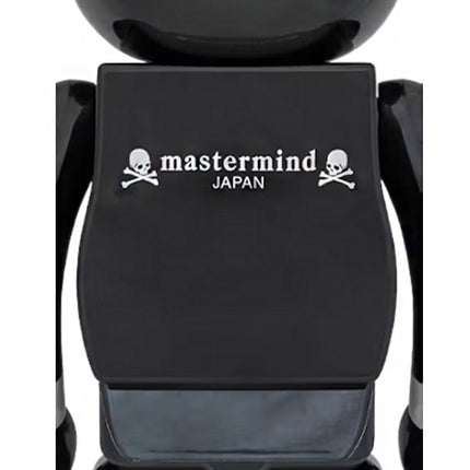 Bearbrick x Mastermind Japan Black Chrome Ver. 1000%