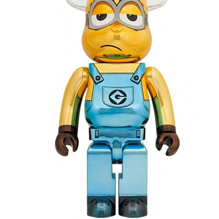Bearbrick x Minions Kevin Chrome Ver. 1000%