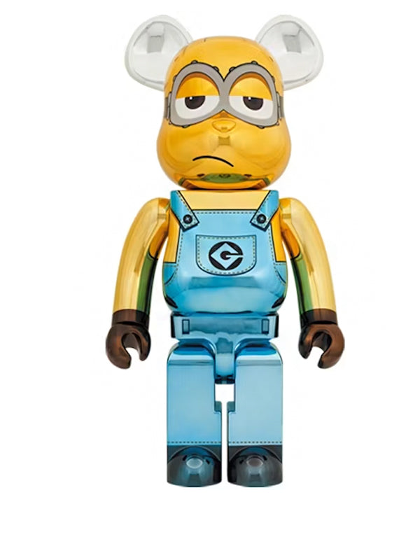 Bearbrick x Minions Kevin Chrome Ver. 1000%
