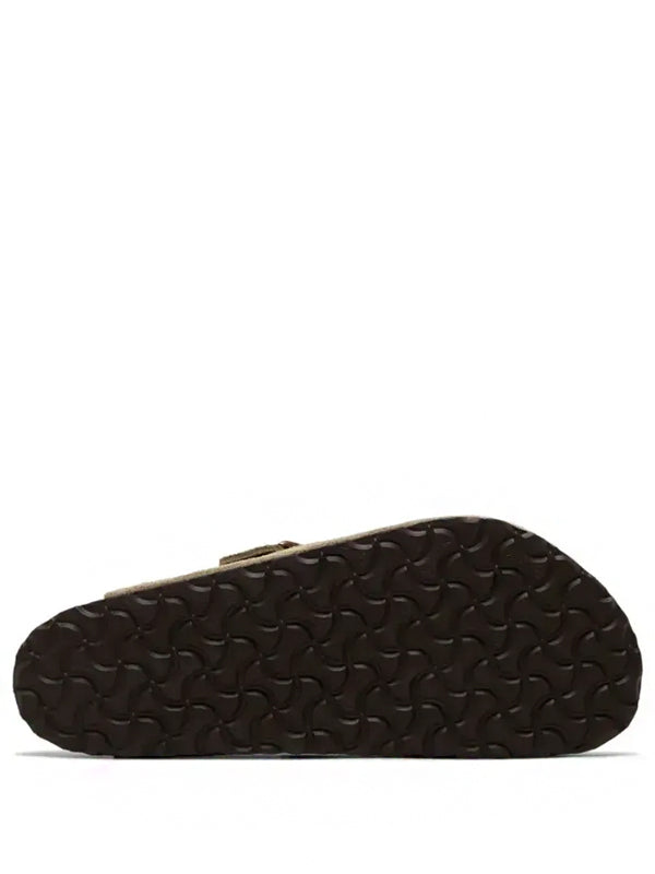 Birkenstock Boston Soft Footbed Suede Taupe