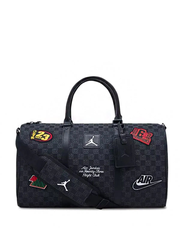 Bolsa Air Jordan Monogram Duffle Grey Black