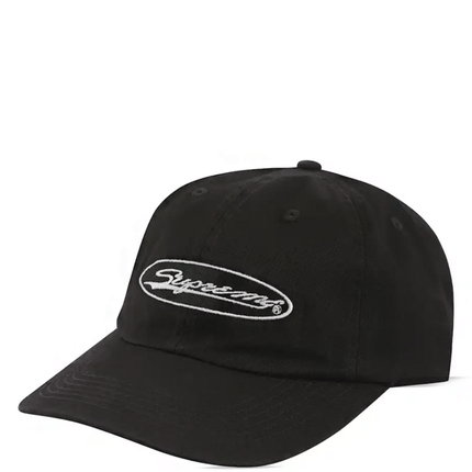Boné Supreme Oval 6-Panel Black