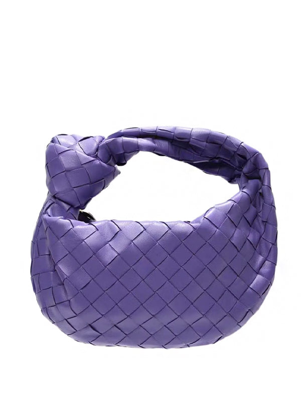 Bottega Veneta Jodie Mini Intrecciato Purple