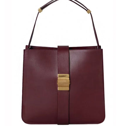 Bottega Veneta Marie Shoulder Bag Burgundy