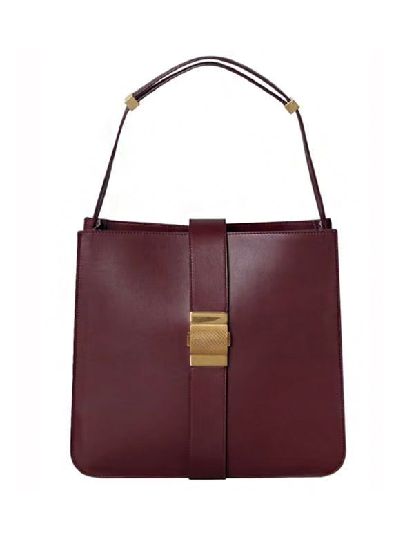 Bottega Veneta Marie Shoulder Bag Burgundy