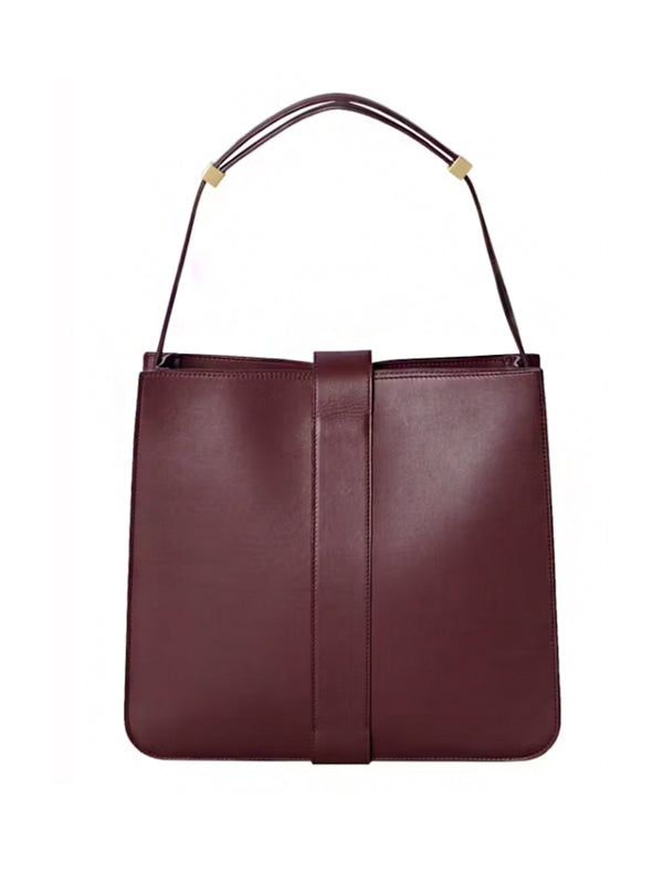 Bottega Veneta Marie Shoulder Bag Burgundy