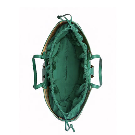 Bottega Veneta The Shell Large Handbag Green