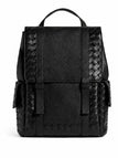 Intrecciato Back To School Backpack Black