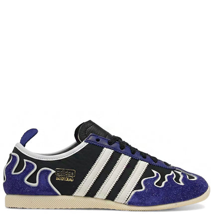 Brain Dead x adidas Bowling Shoe Black Purple Flames