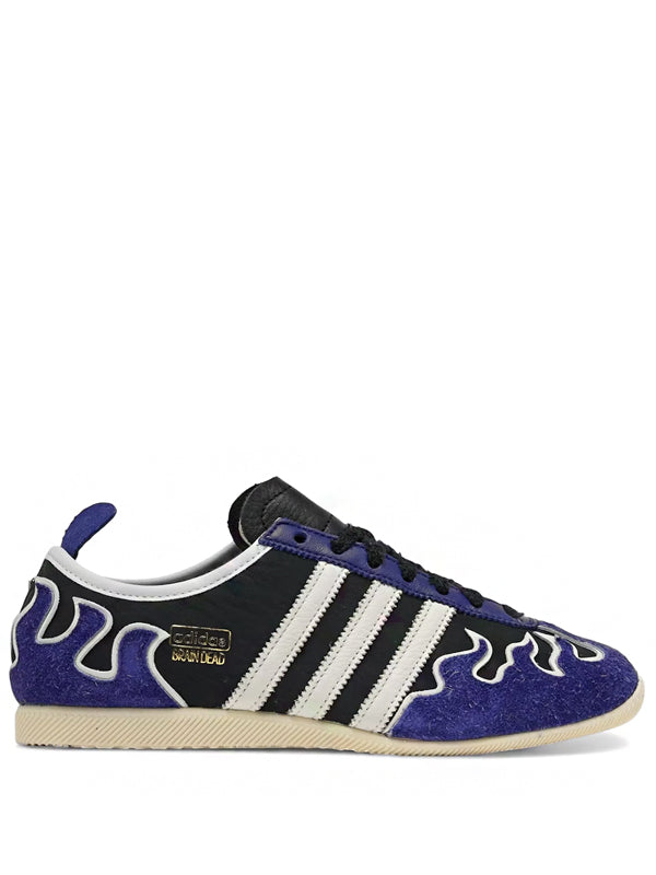 Brain Dead x adidas Bowling Shoe Black Purple Flames