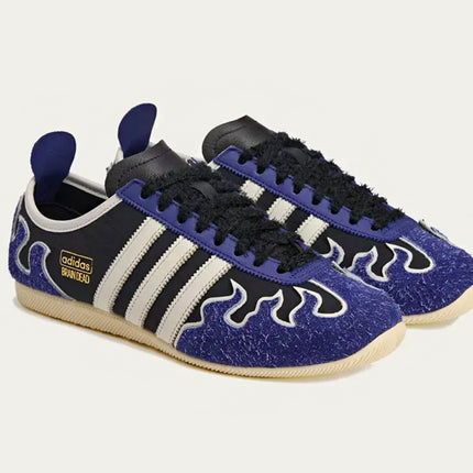 Brain Dead x adidas Bowling Shoe Black Purple Flames
