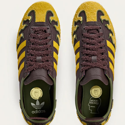 Brain Dead x adidas Japan Lo Shadow Brown Hazy Yellow Off White