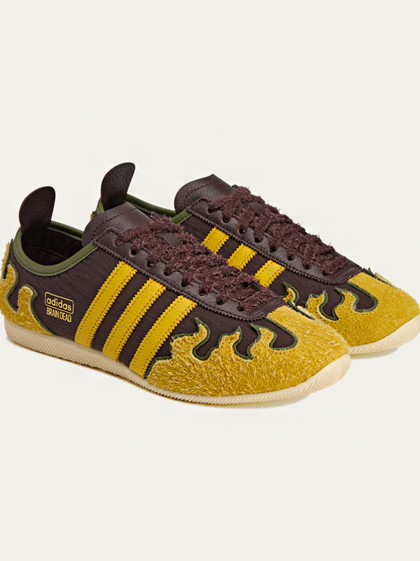 Brain Dead x adidas Japan Lo Shadow Brown Hazy Yellow Off White