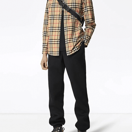 Burberry Camisa Algodão Xadrez Vintage