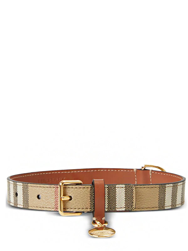 Burberry medium Vintage Check dog collar